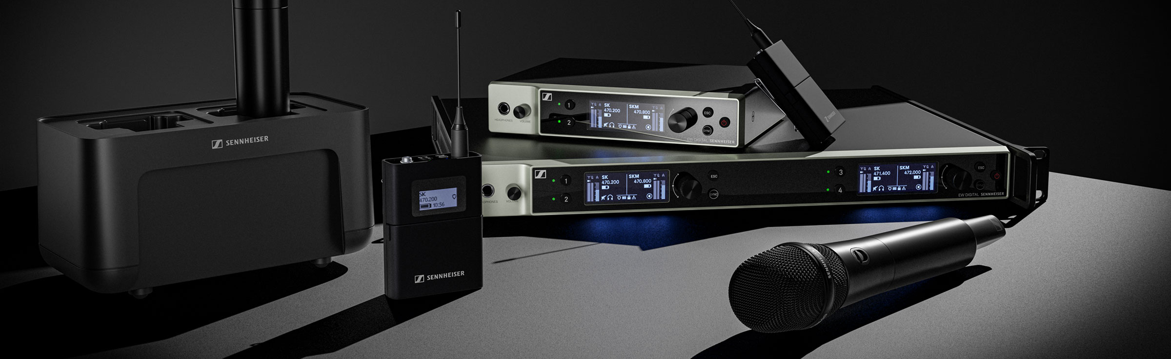 Stage Audio Works, Sennheiser unveils plans for expanding the Evolution  Wireless Digital family