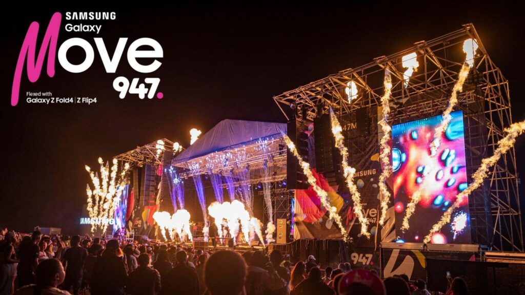 947's Samsung Galaxy Move Festival